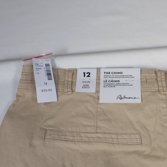 2 new Reitmans The Chino women's casual shorts. - Picture 8 of 9